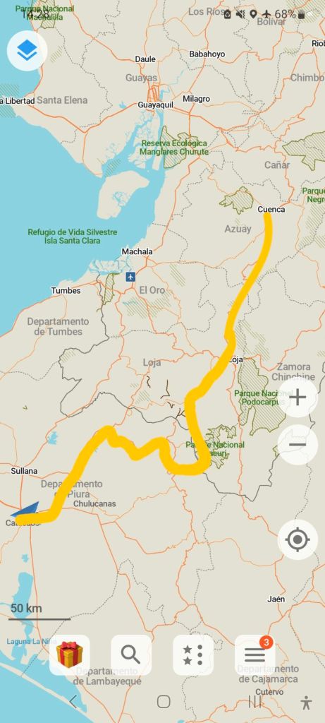On the road again...